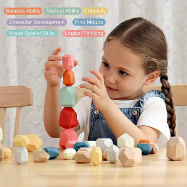 EDUCATIONAL MONTESSORI BUILDING BLOCK
